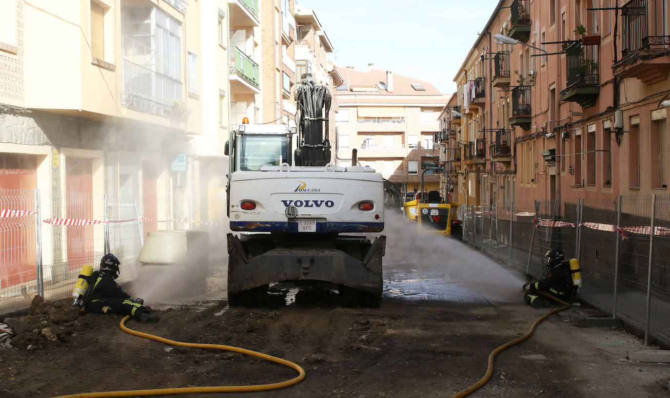 Fuga de gas en la calle Agapito Marazuela. 