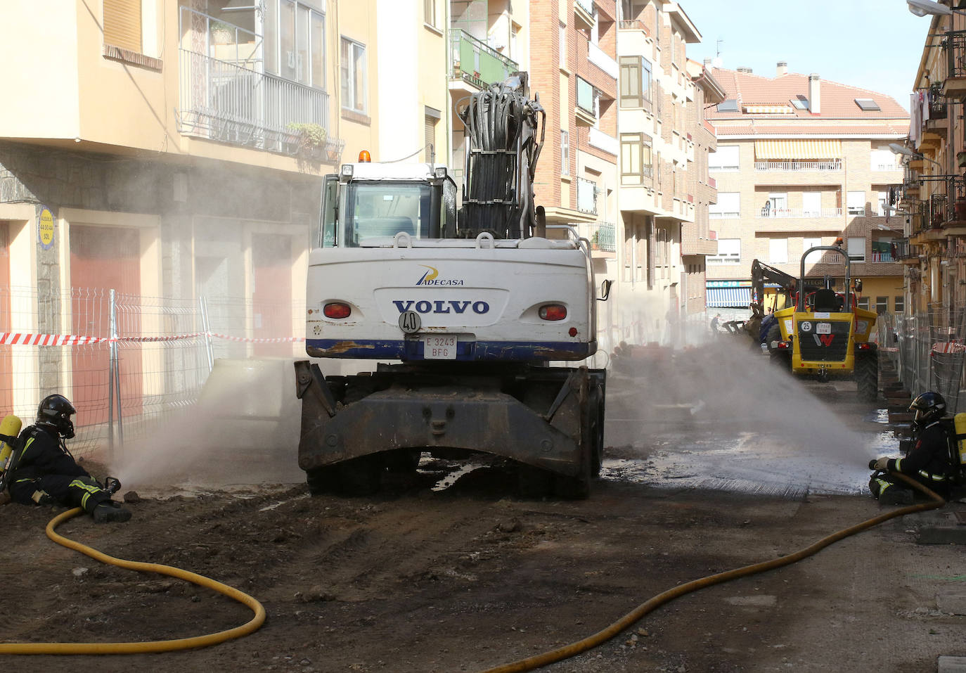 Fuga de gas en la calle Agapito Marazuela. 