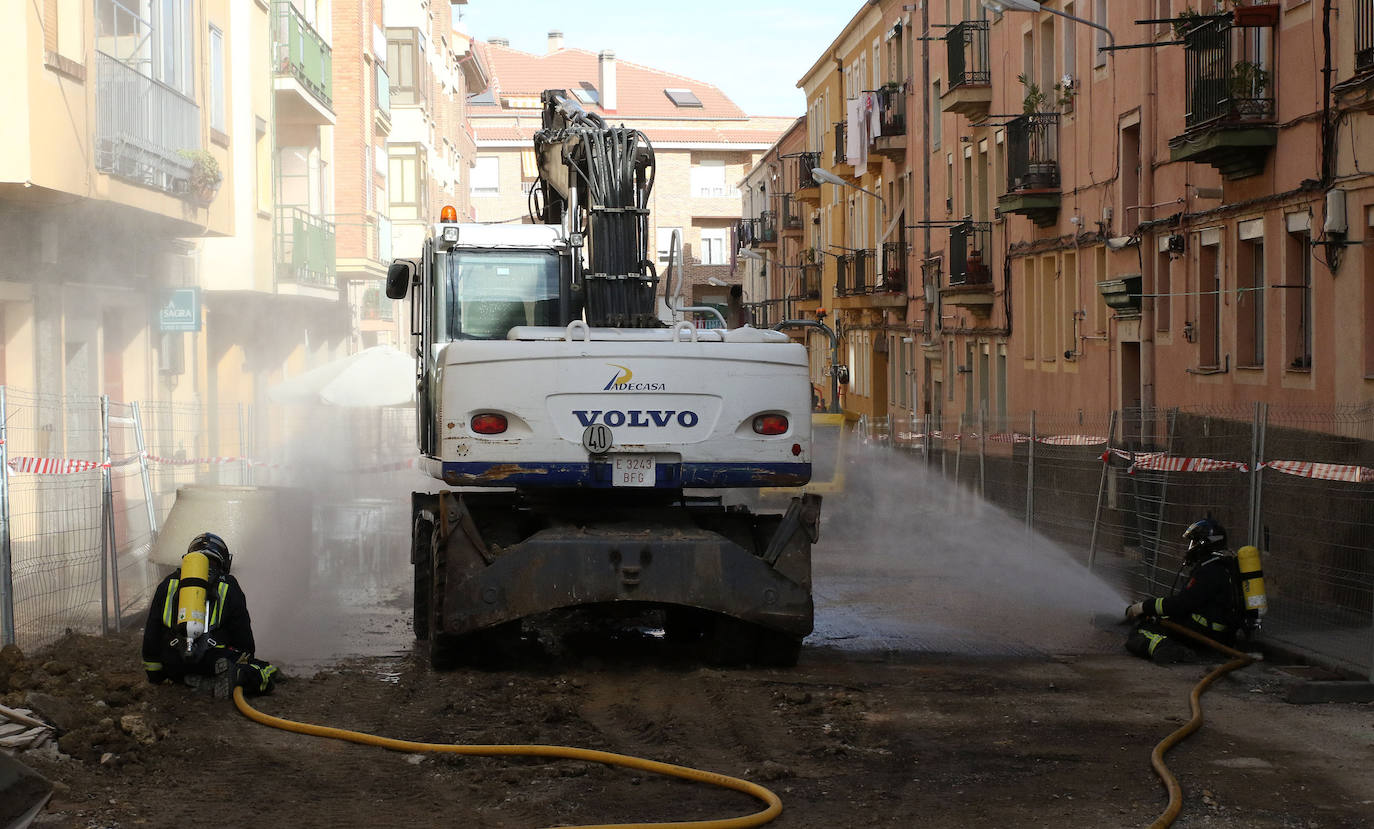 Fuga de gas en la calle Agapito Marazuela. 