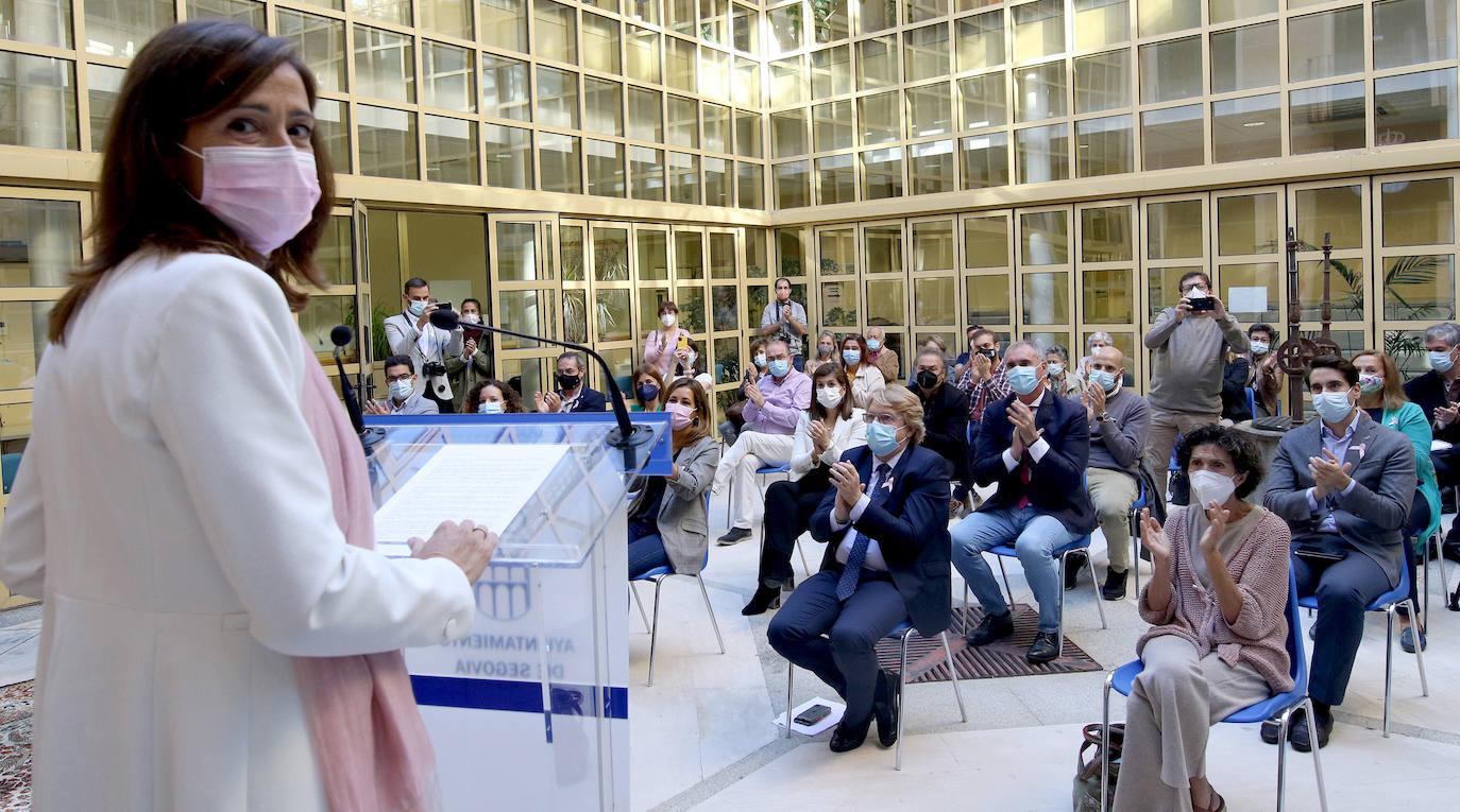 Día del cáncer de mama en Segovia 