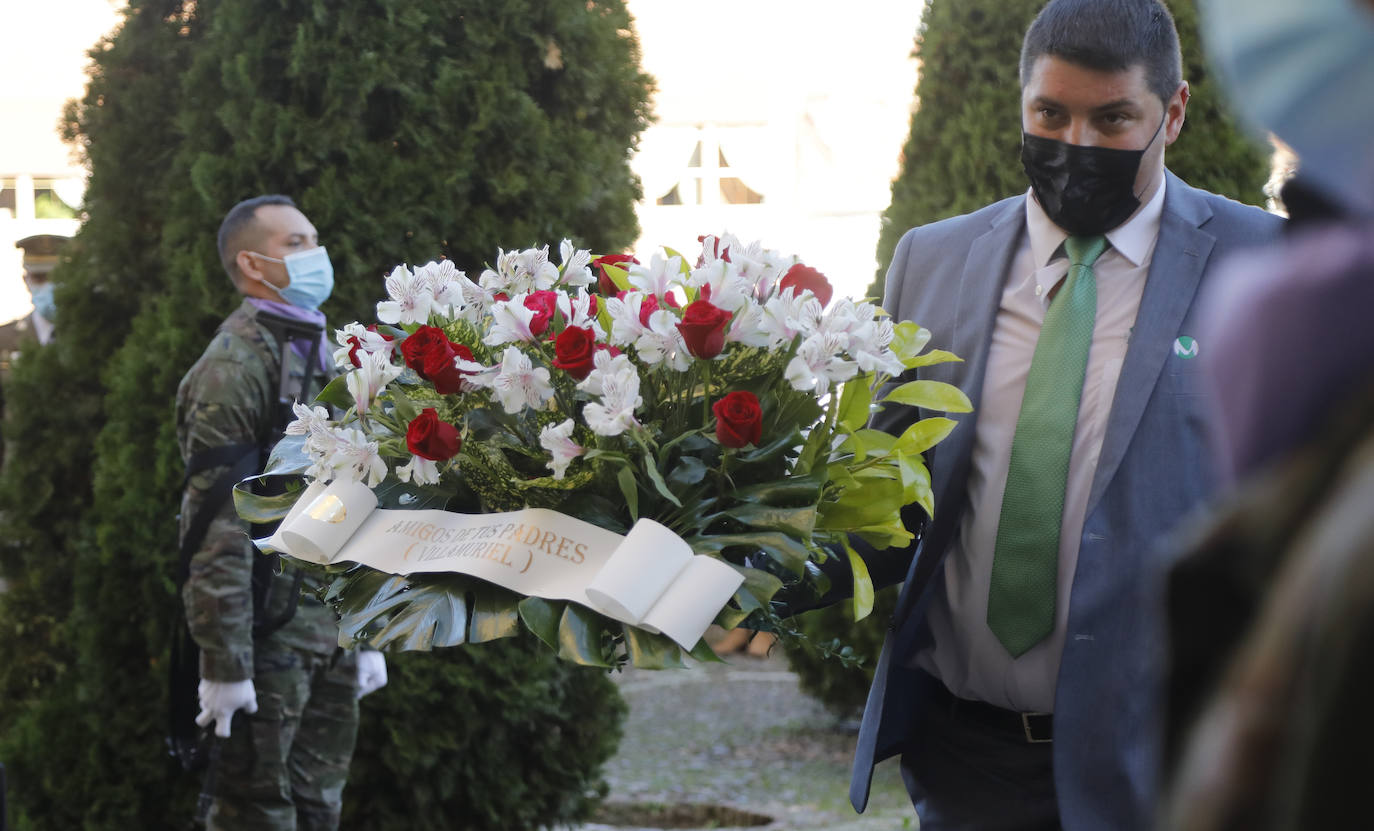 Fotos: Profundo dolor en el funeral militar por Andrés Martín