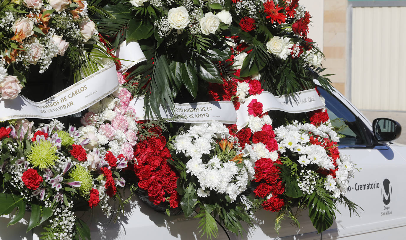 Fotos: Profundo dolor en el funeral militar por Andrés Martín