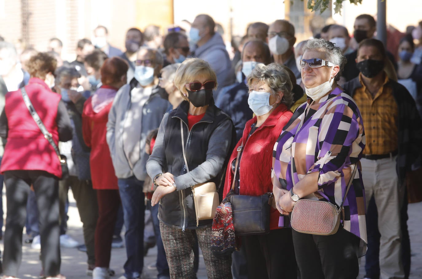Fotos: Profundo dolor en el funeral militar por Andrés Martín