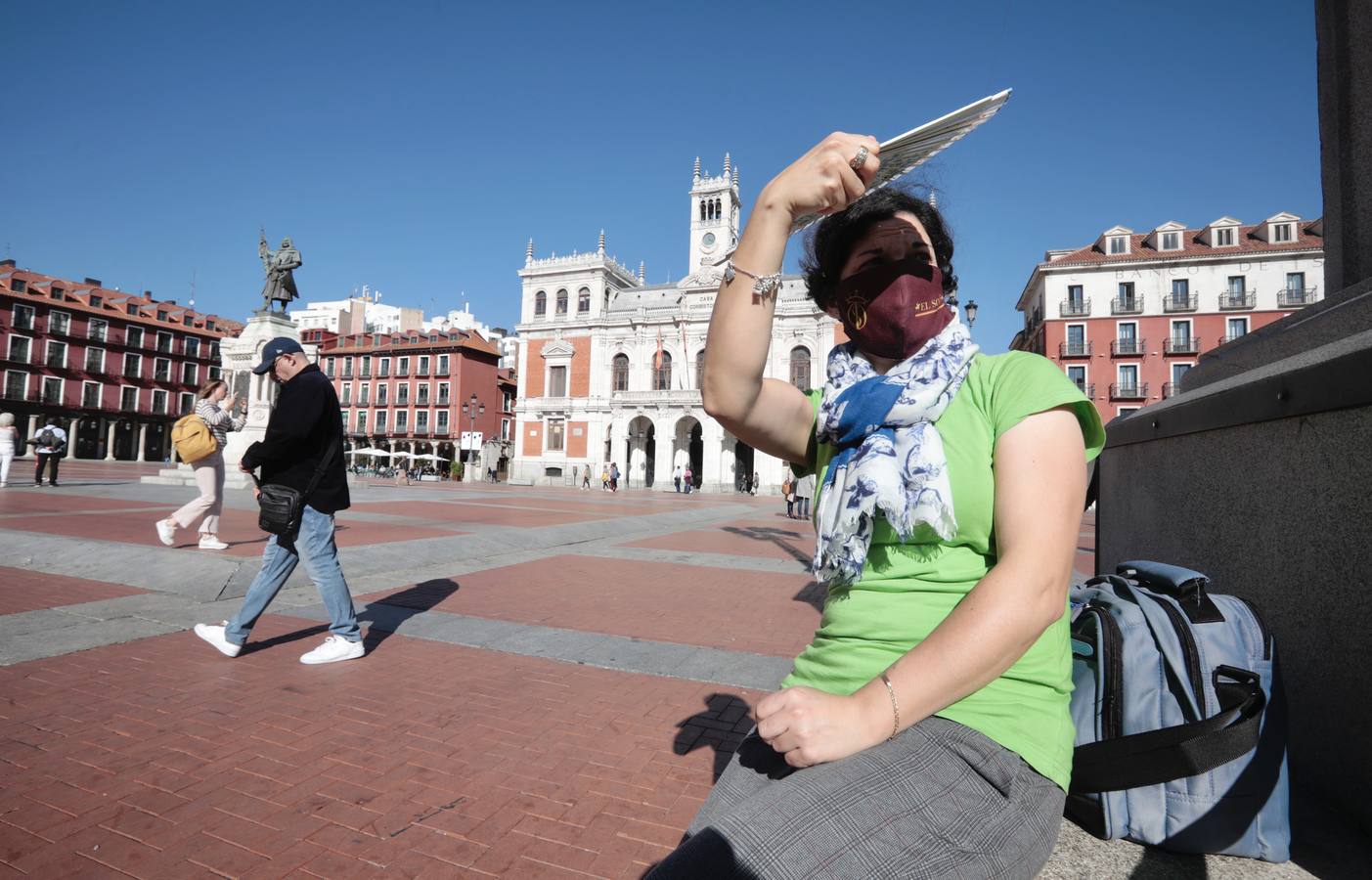 Fotos: Continúan las altas temperaturas en Valladolid