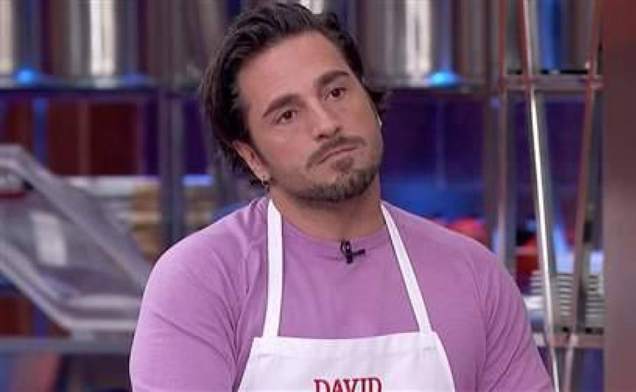 David Bustamante en 'MasterChef Celebrity 6'. 