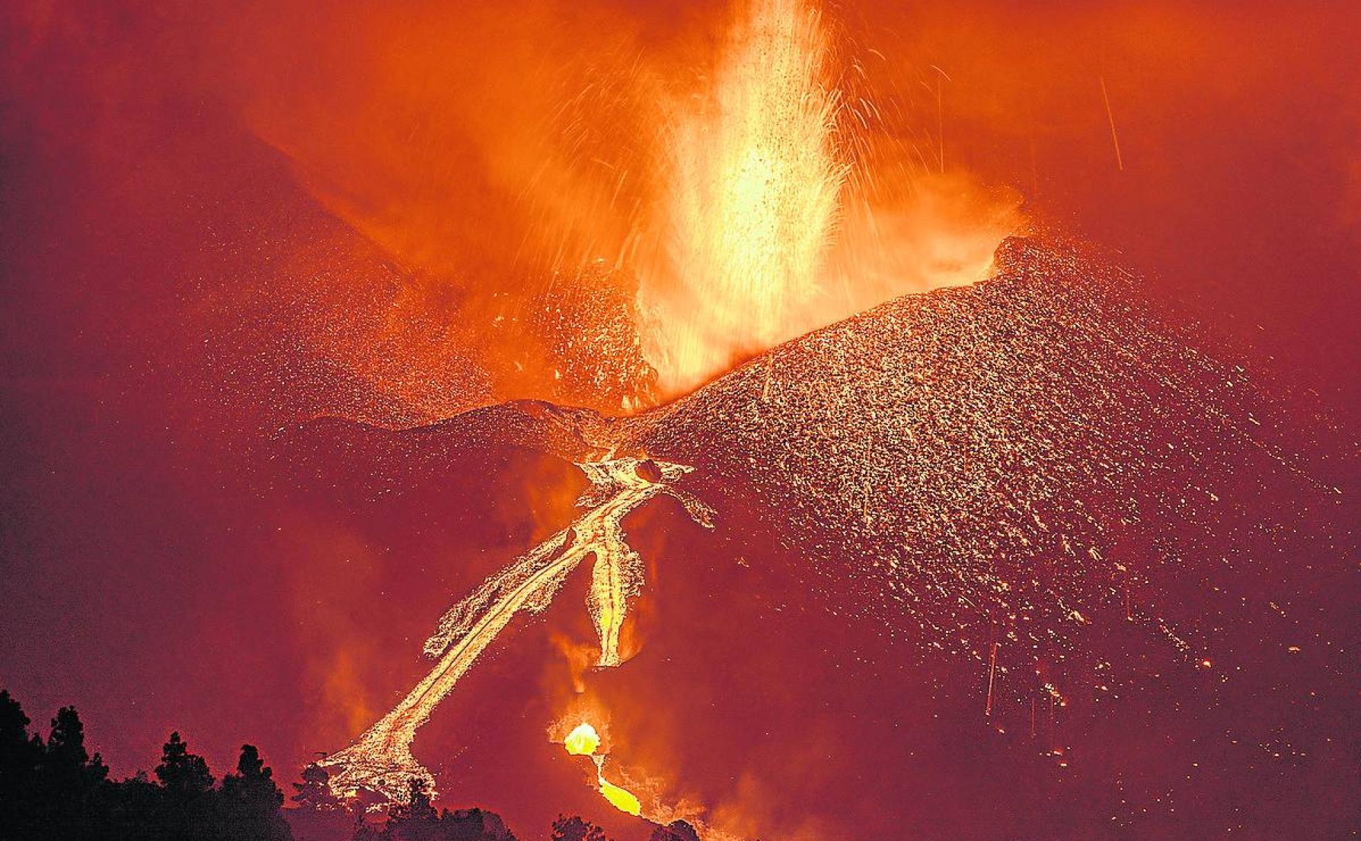 Una de las fotografías que Marcos ha realizado en La Palma. 