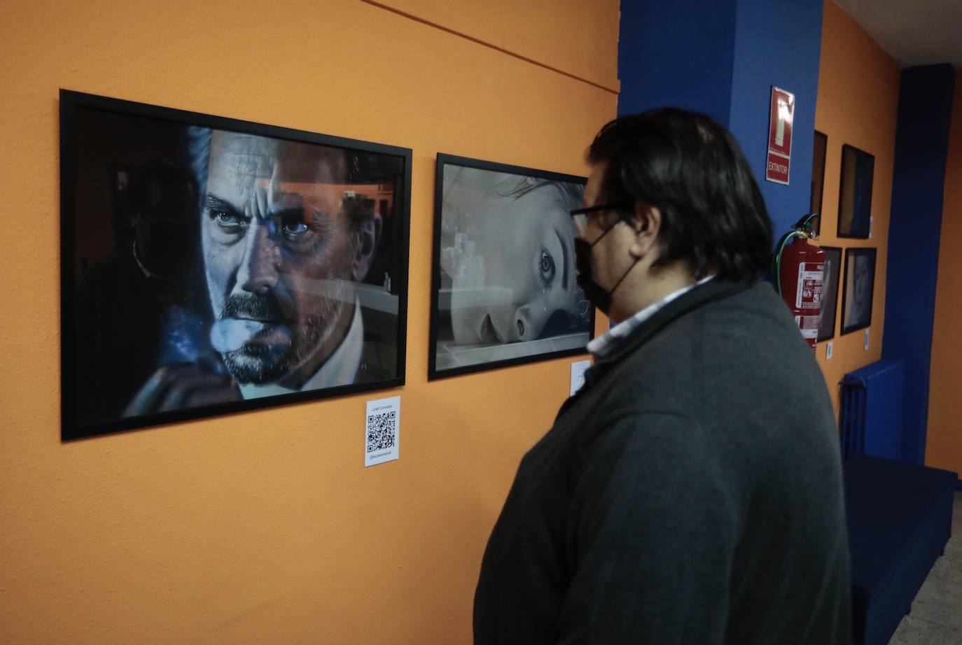 Fotos: &#039;Rostros de cine&#039;, de Laura Serrano, en EL cERVANTES