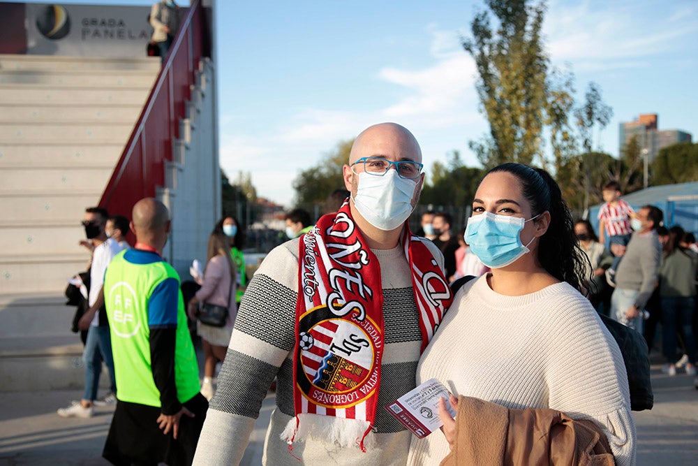 Histórica "Fiesta del Fútbol Popular" entre Unionistas y SD Logroñés en un Reina Sofía de récord 