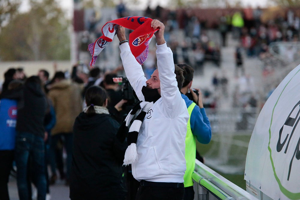 Histórica "Fiesta del Fútbol Popular" entre Unionistas y SD Logroñés en un Reina Sofía de récord 