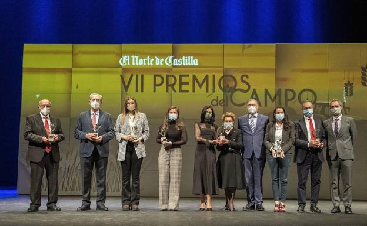 Premiados en la pasada edición de los Premios del Campo. 