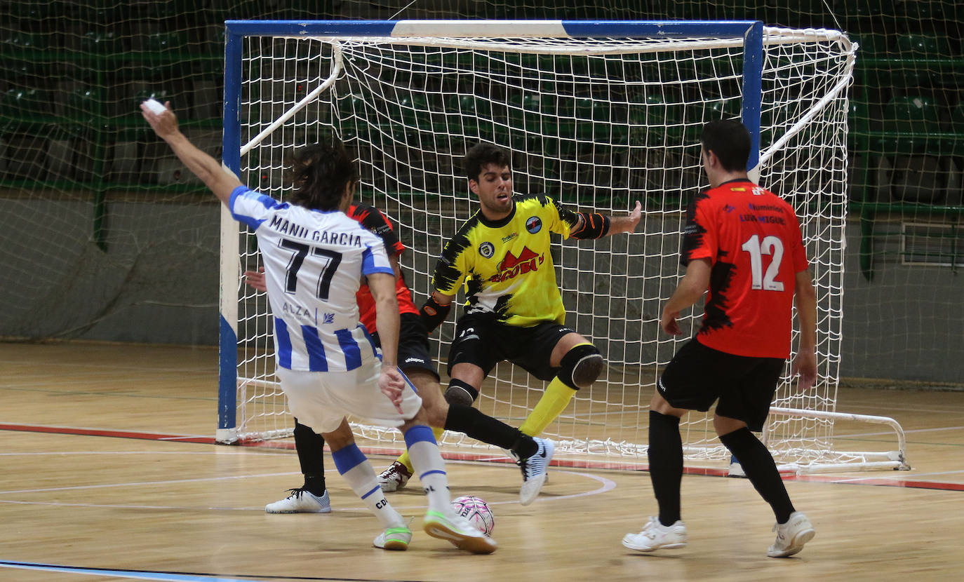 Encuentro de la Copa del Rey entre Segosala y Leganés 