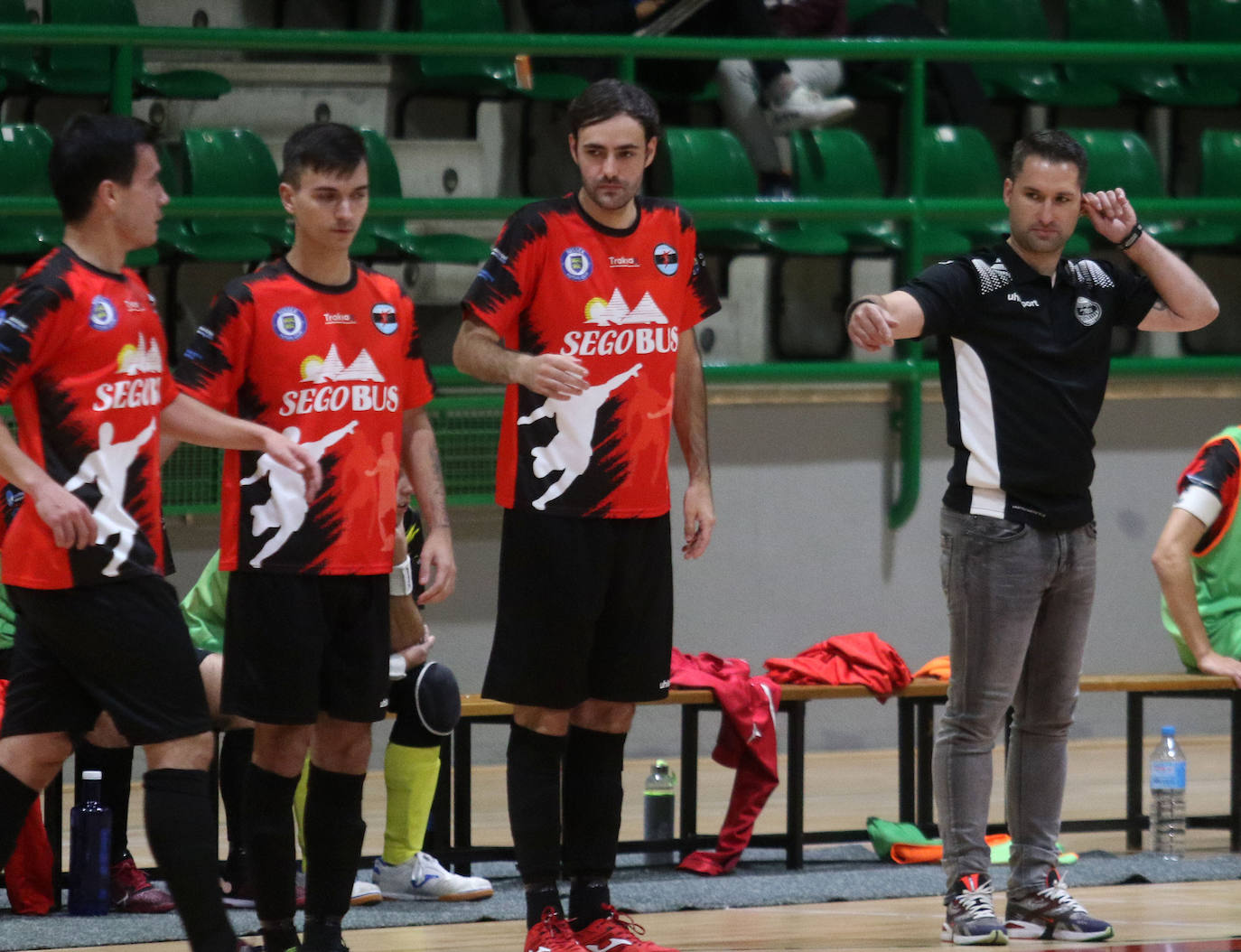 Encuentro de la Copa del Rey entre Segosala y Leganés 