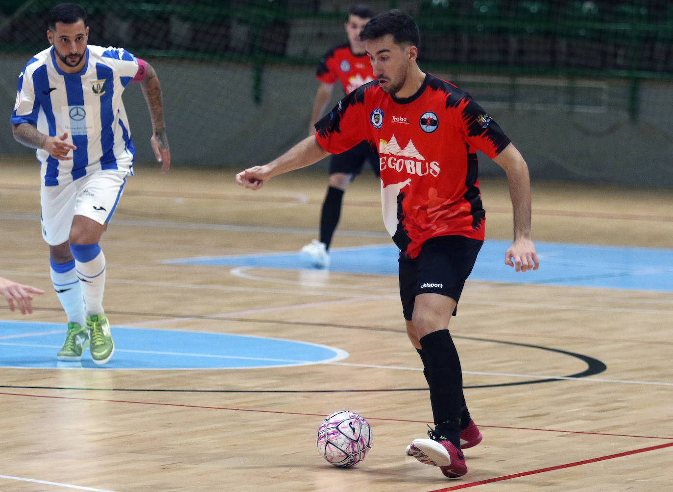 Encuentro de la Copa del Rey entre Segosala y Leganés 