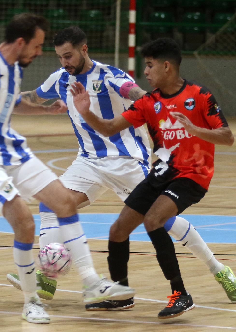 Encuentro de la Copa del Rey entre Segosala y Leganés 