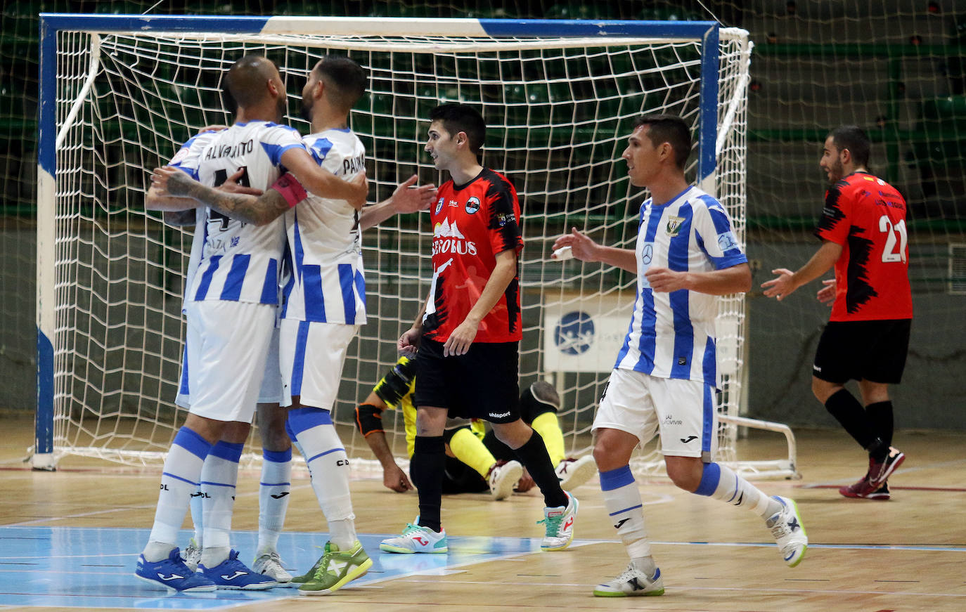 Encuentro de la Copa del Rey entre Segosala y Leganés 