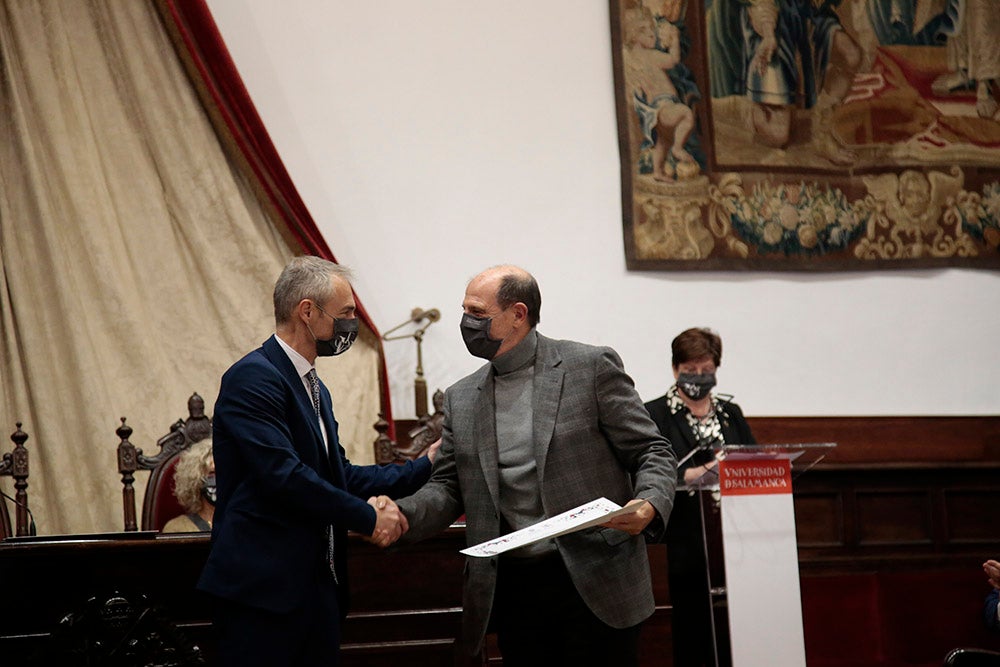 La Universidad de Salamanca entrega los Premios María de Maeztu a la excelencia científica de los años 2020 y 2021
