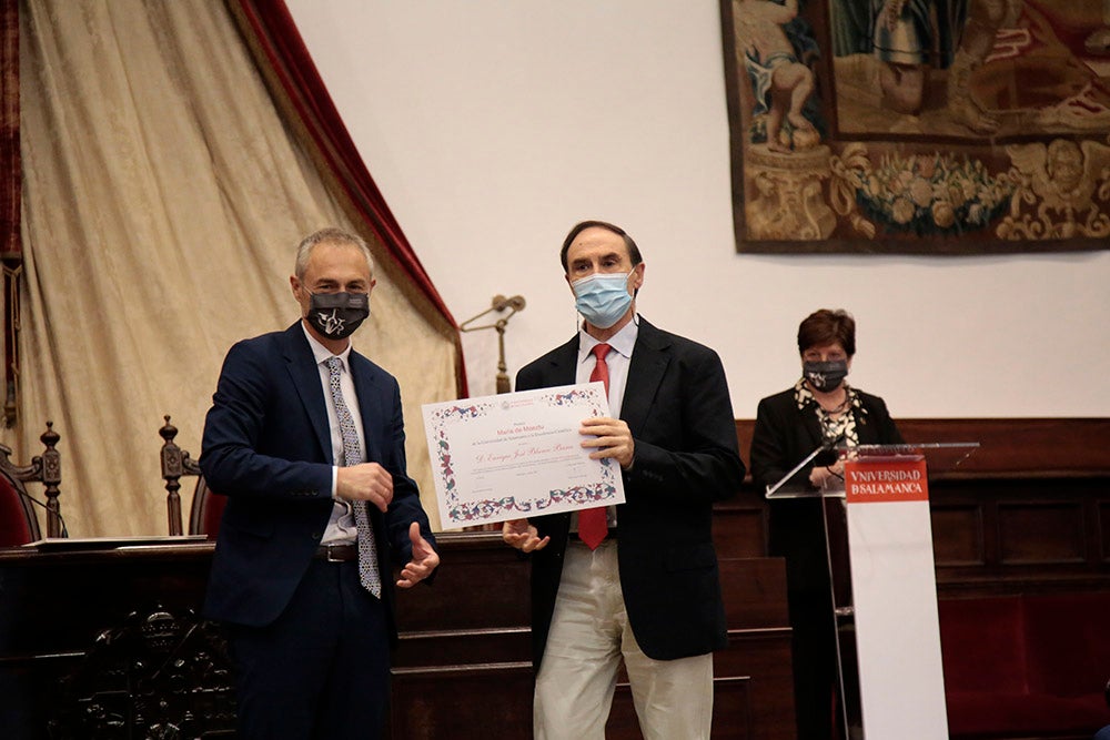 La Universidad de Salamanca entrega los Premios María de Maeztu a la excelencia científica de los años 2020 y 2021