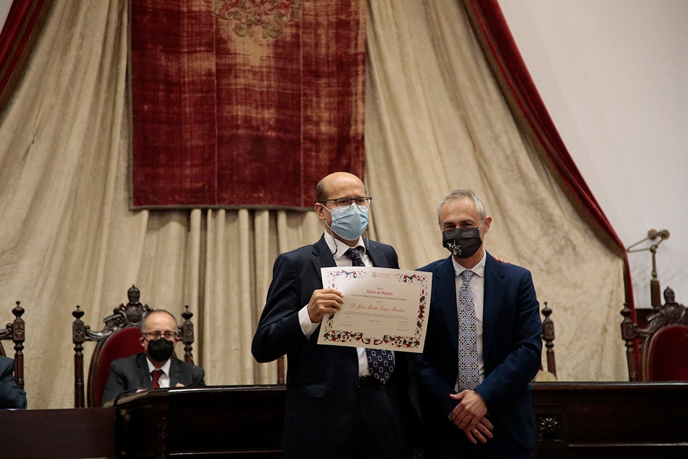 La Universidad de Salamanca entrega los Premios María de Maeztu a la excelencia científica de los años 2020 y 2021