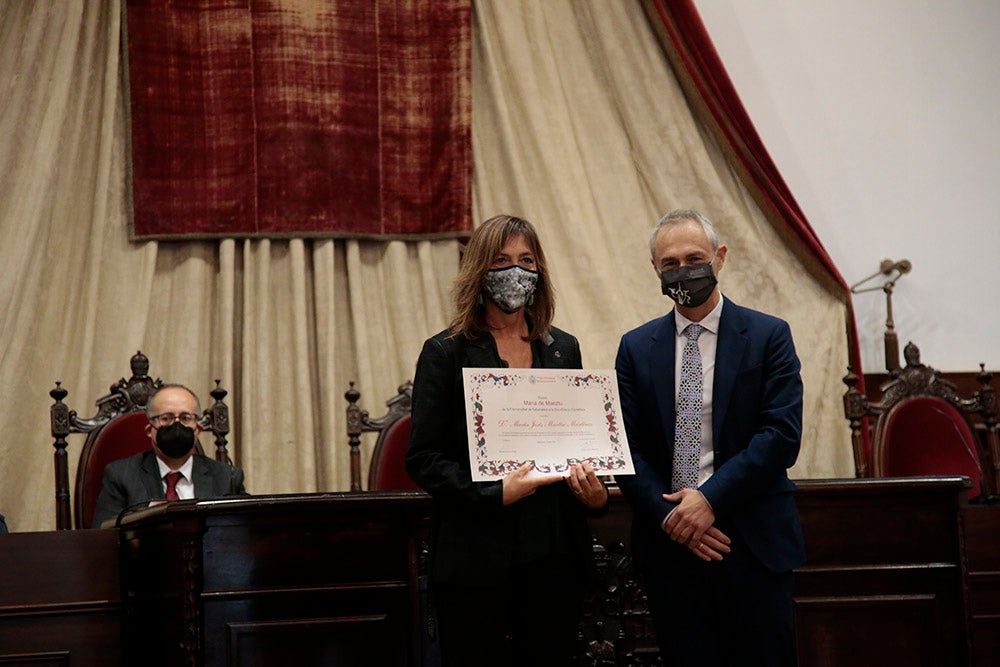 La Universidad de Salamanca entrega los Premios María de Maeztu a la excelencia científica de los años 2020 y 2021