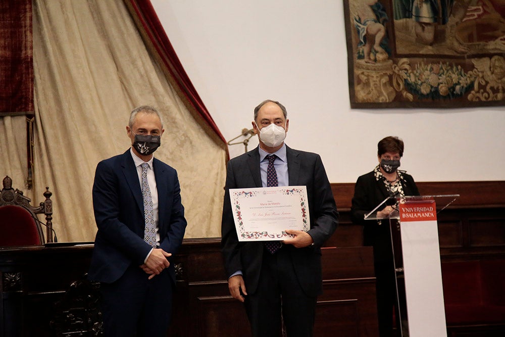 La Universidad de Salamanca entrega los Premios María de Maeztu a la excelencia científica de los años 2020 y 2021