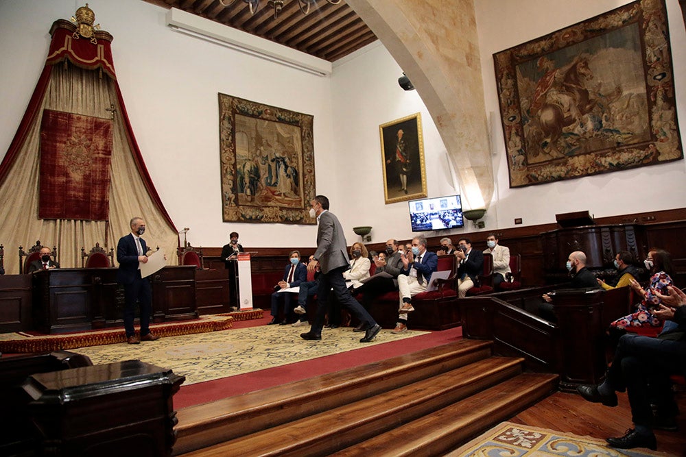 La Universidad de Salamanca entrega los Premios María de Maeztu a la excelencia científica de los años 2020 y 2021