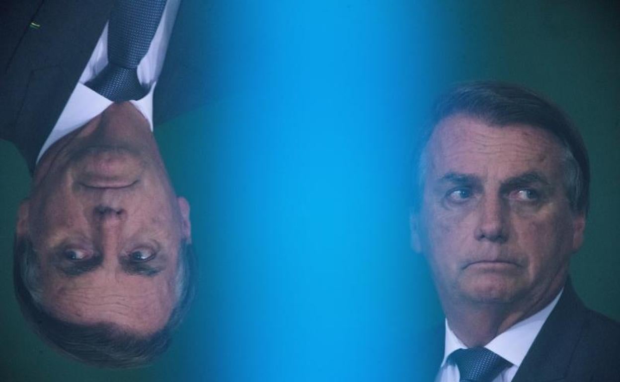 El presidente de Brasil Jair Bolsonaro