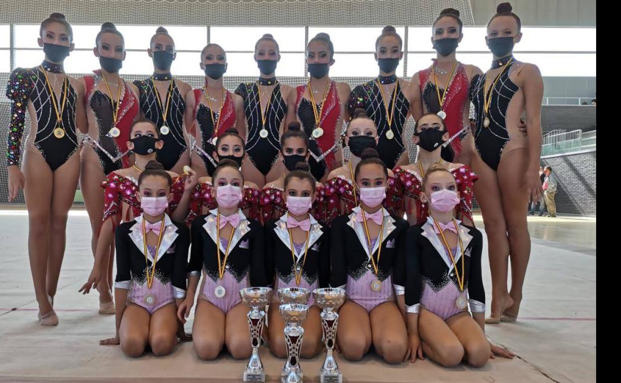 Equipo de La Victoria. 