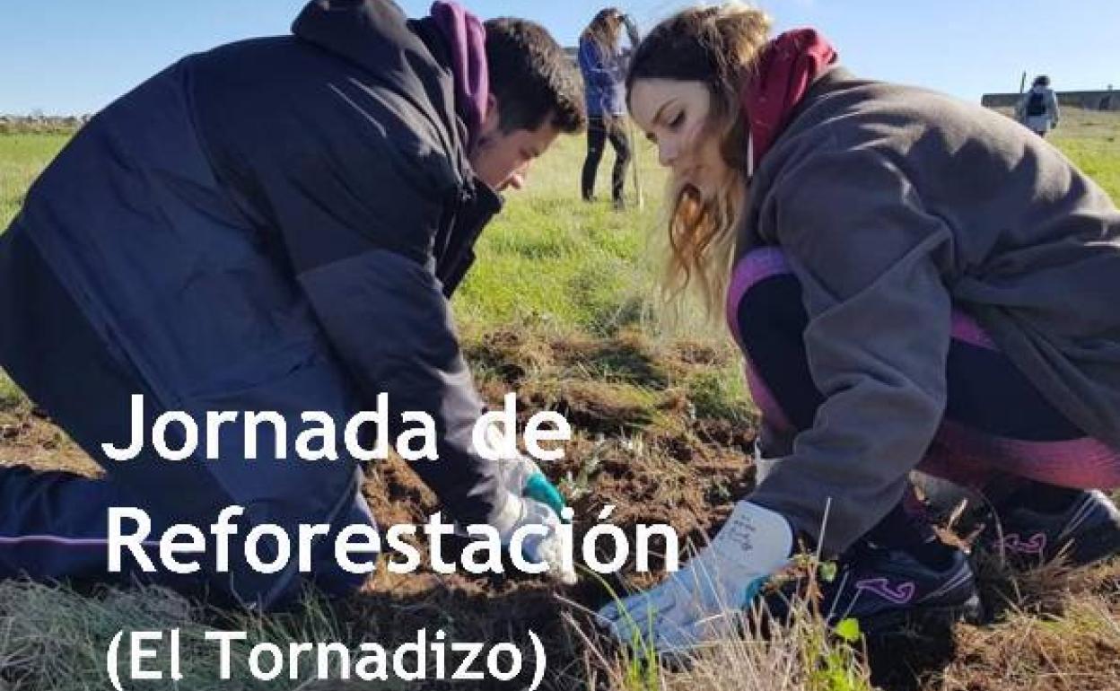 El Tornadizo acoge una nueva actividad de voluntariado. 