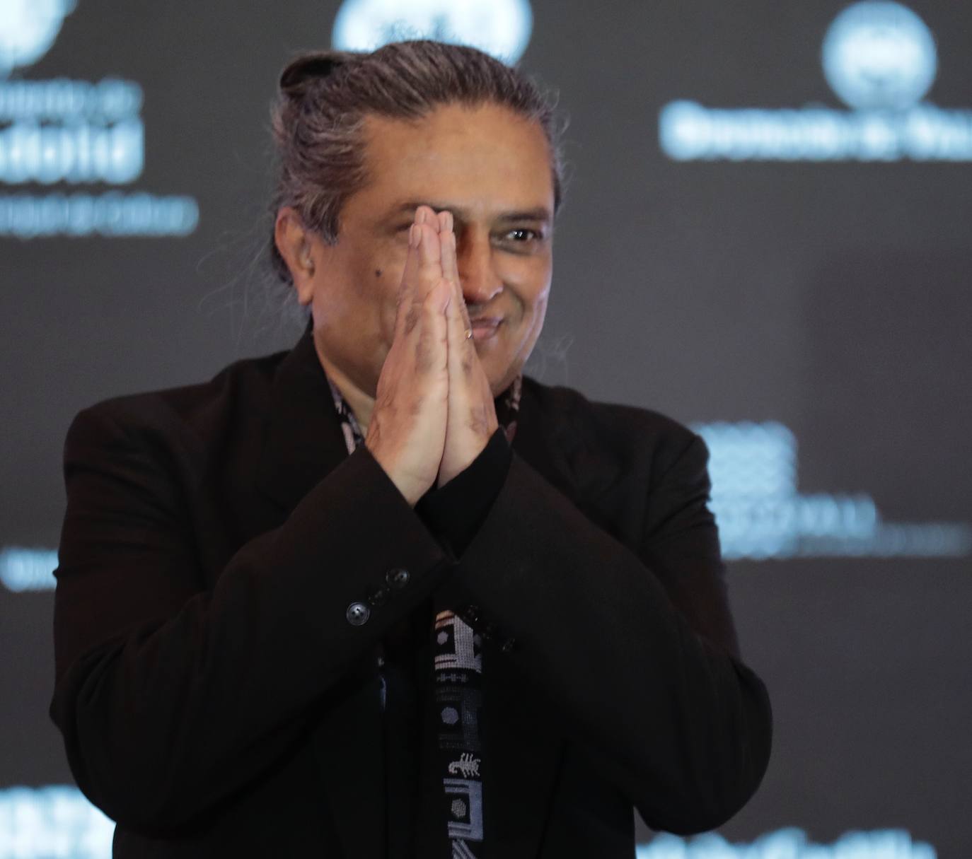 El director ganador de Espiga de Oro por 'Last film show', Pan Nalin.