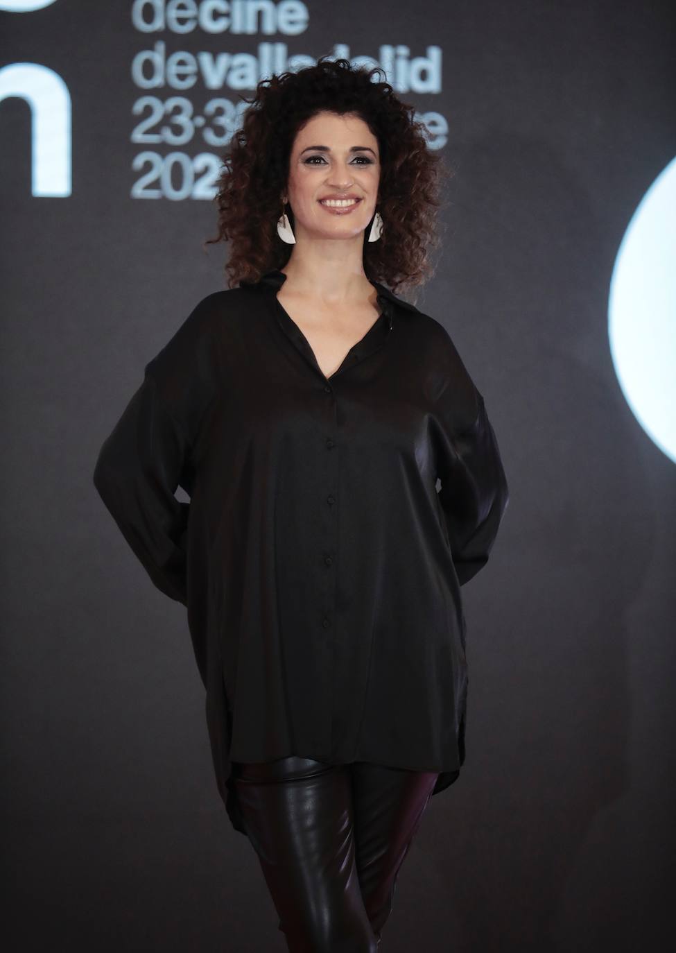 Última alfombra verde de la 66 edición de la Seminci.