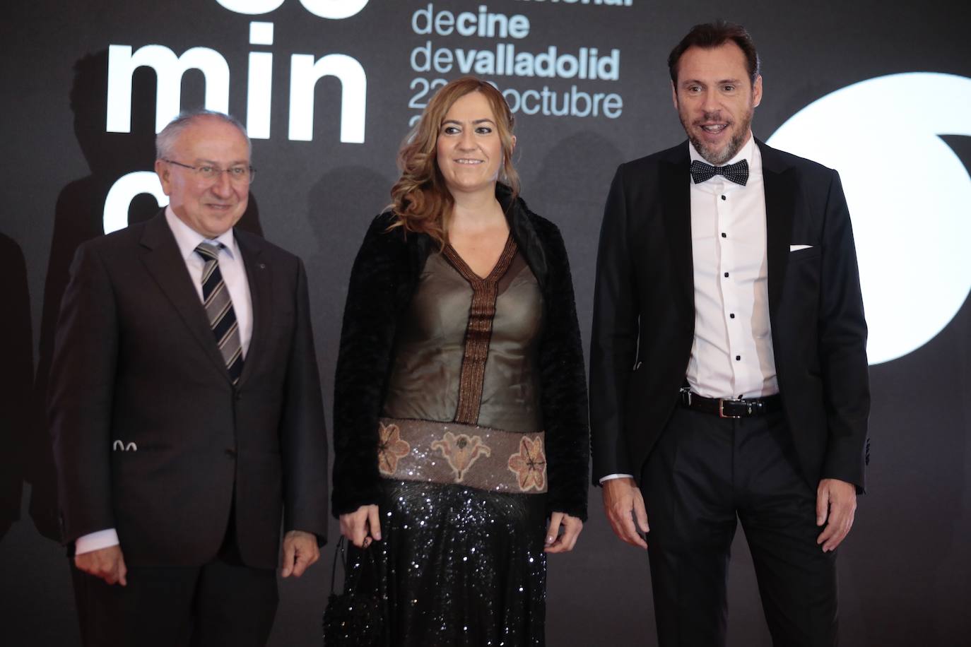 Última alfombra verde de la 66 edición de la Seminci.