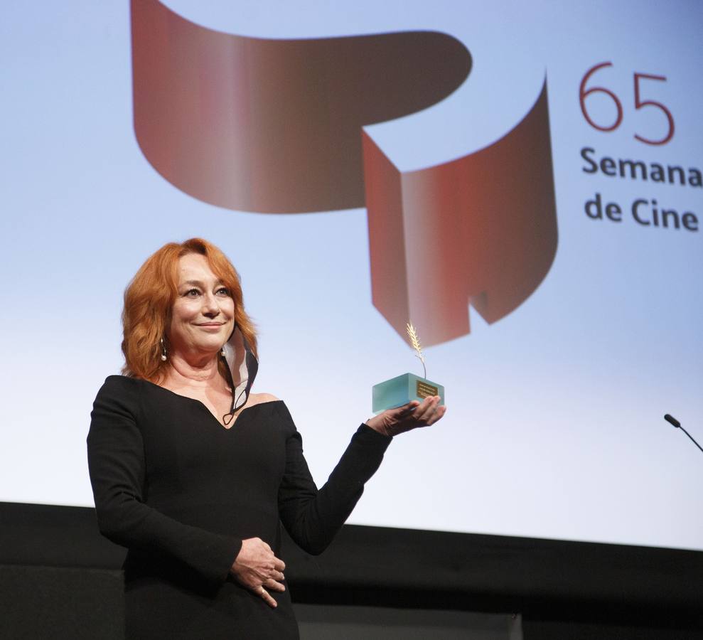 2020. Gracia Querejeta, Espiga de Honor de la 65 Seminci. 