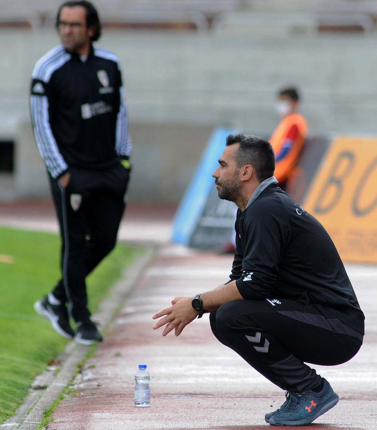 Partido entre el Compostela y la Gimnástica Segoviana 