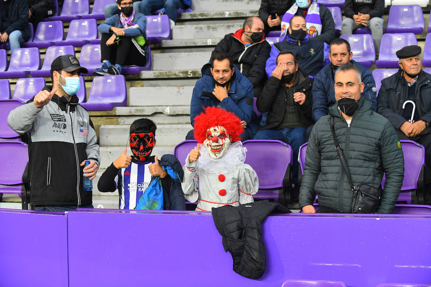 Fotos: Las imágenes de la grada de Zorrilla en el Real Valladolid-Eibar