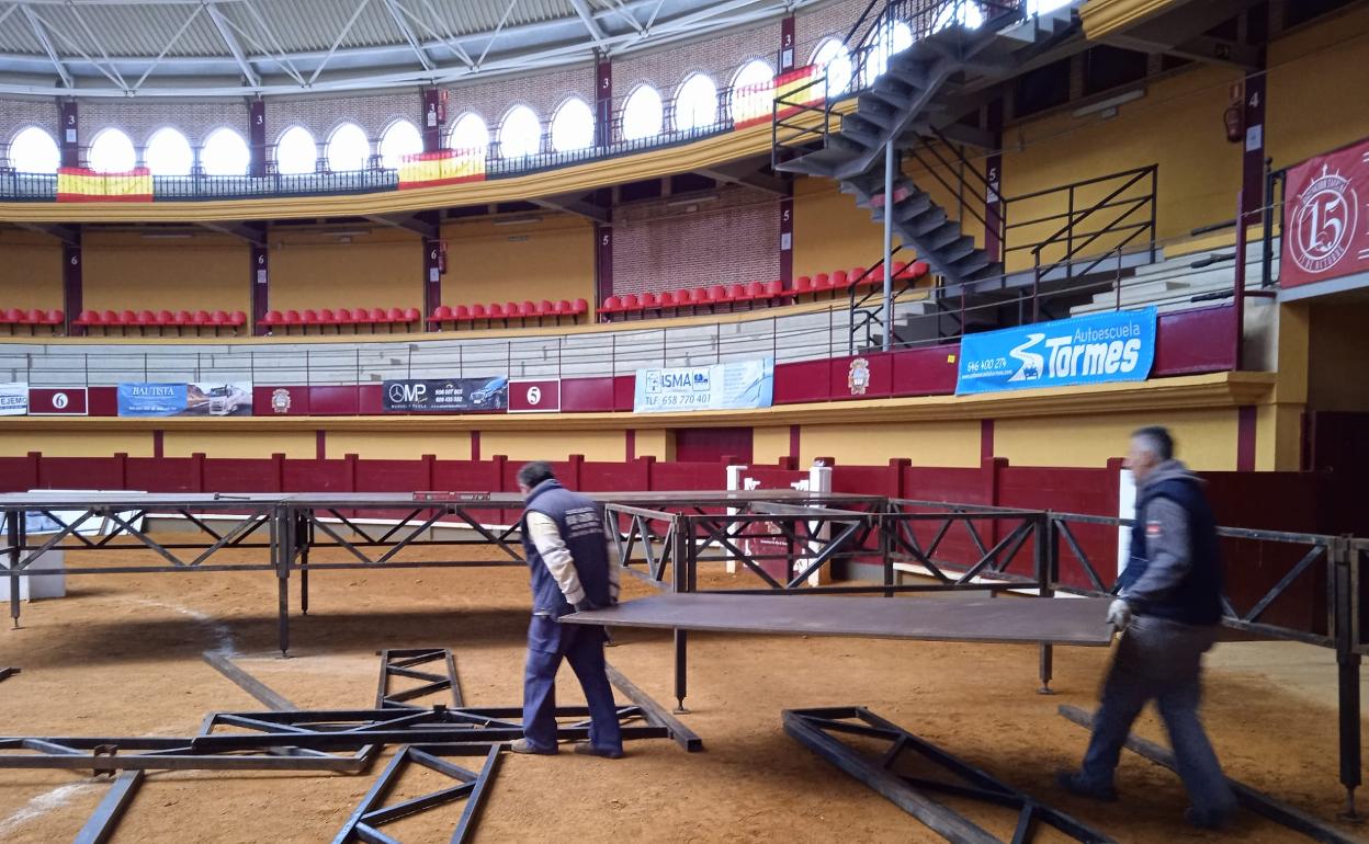 Alba de Tormes se prepara para recibir la Feria Jóvenes Despiertos. 