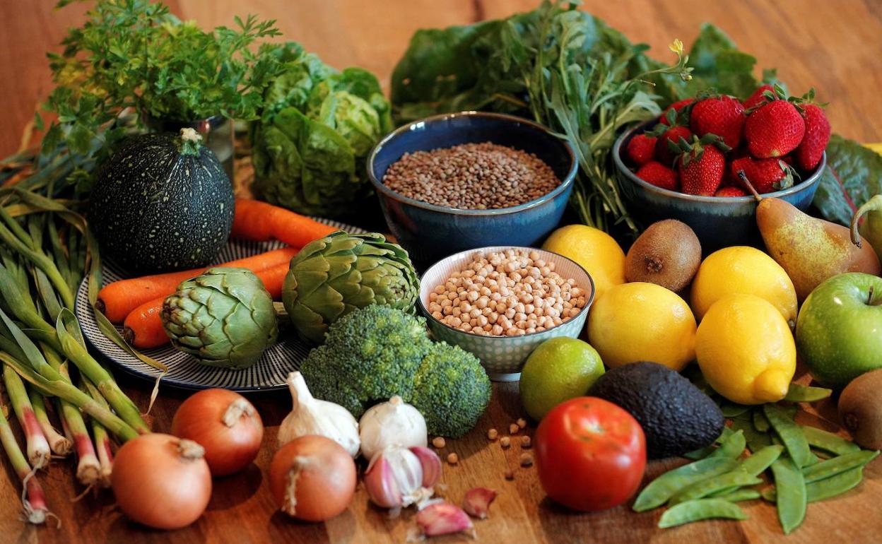 Frutas y verduras. 