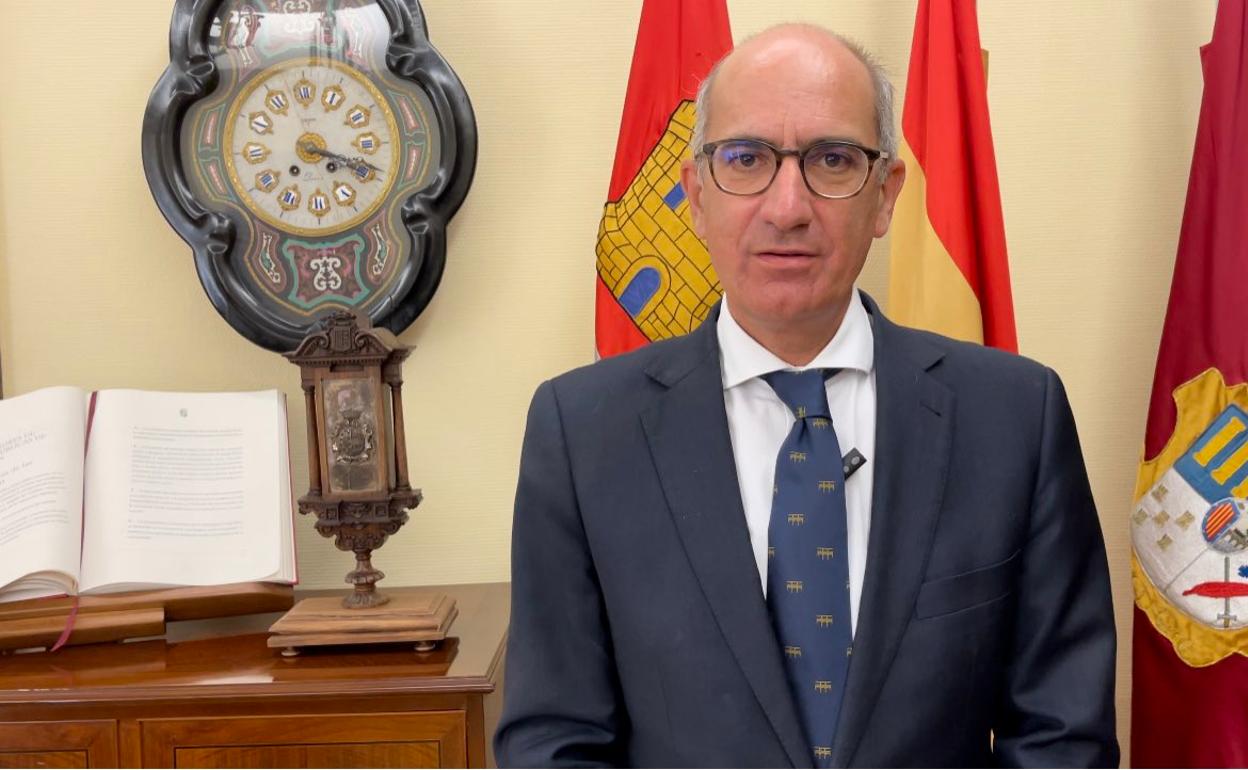 Javier Iglesias, presidente de la Diputación de Salamanca. 