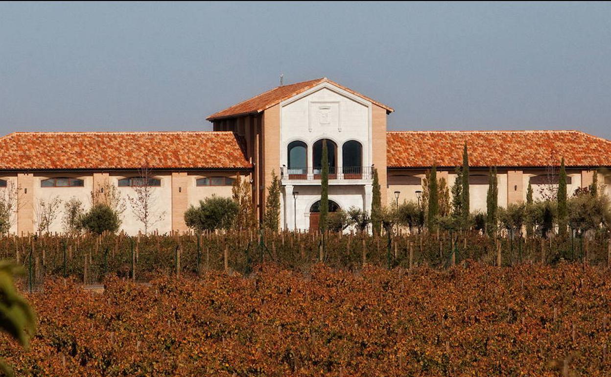 Bodega y viñedos de la DOP Vino de Pago Heredad de Urueña. 