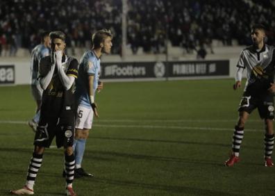 Imagen secundaria 1 - Unionistas y Celta B se reparten los puntos en un partido de plomos fundidos (1-1)