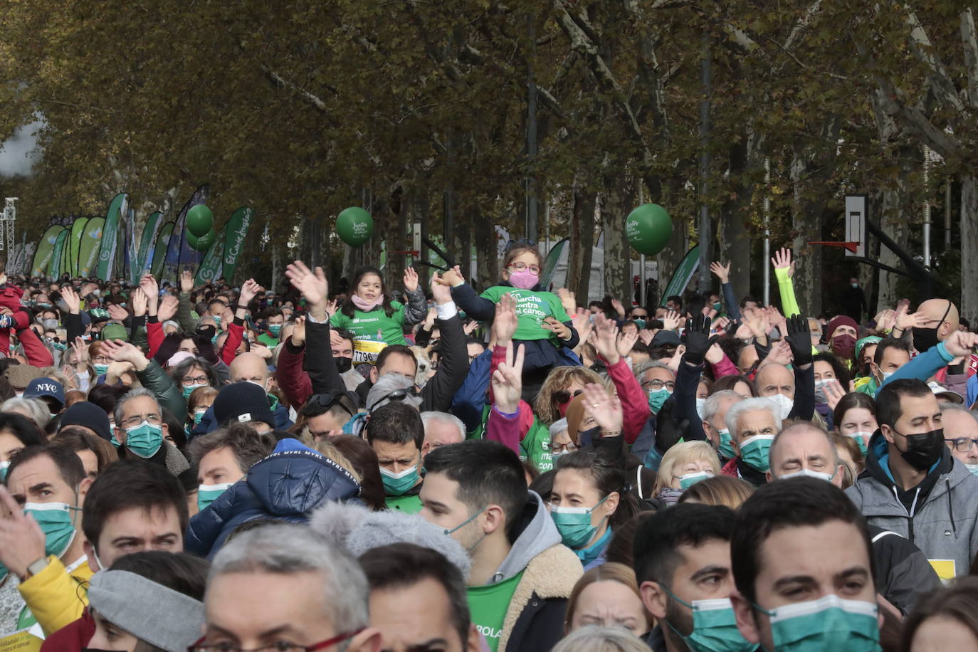 Fotos: Marcha contra el Cáncer en Valladolid (10)