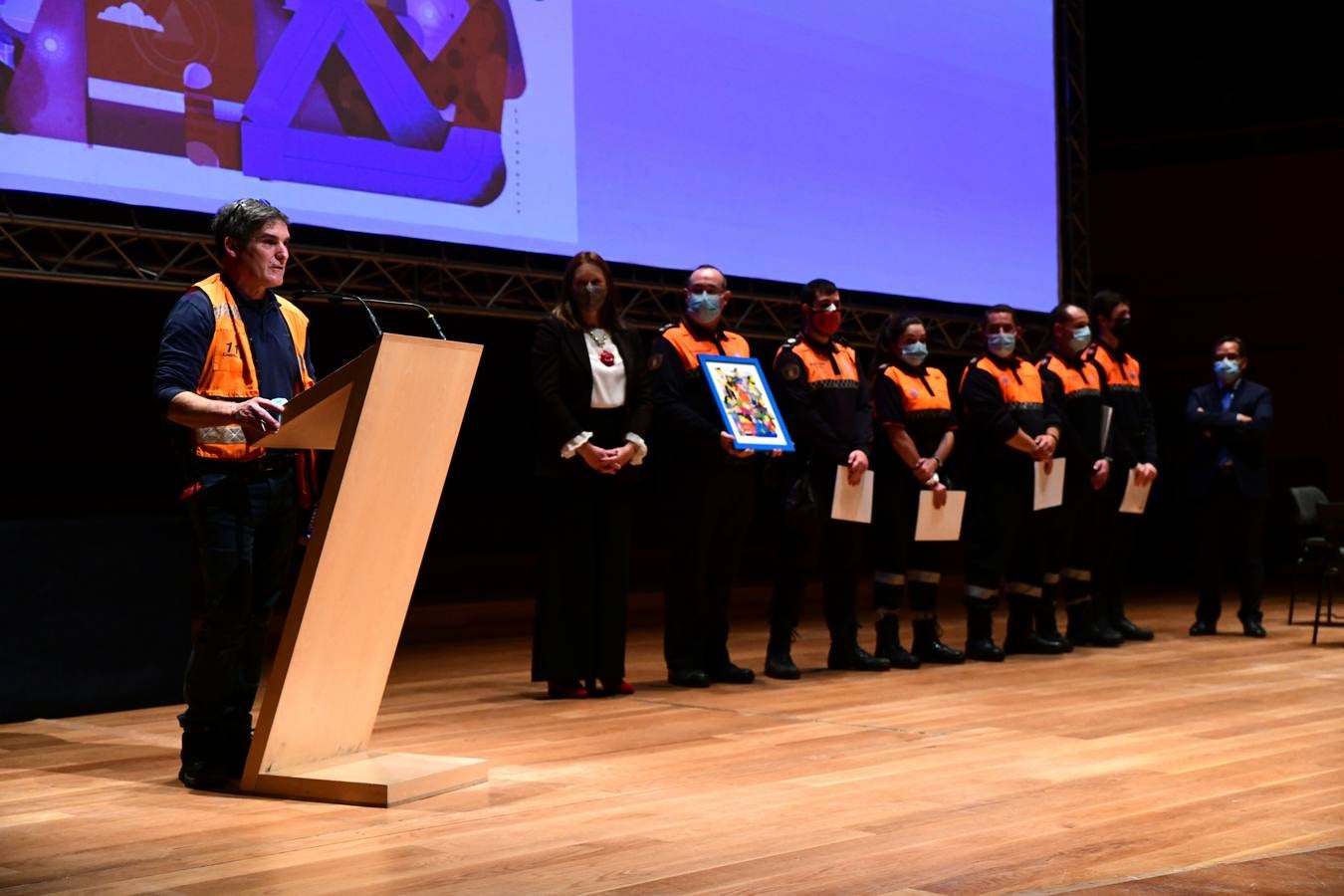 Fotos: Valladolid reconoce la labor de los participantes en la campaña de vacunación frente a la covid