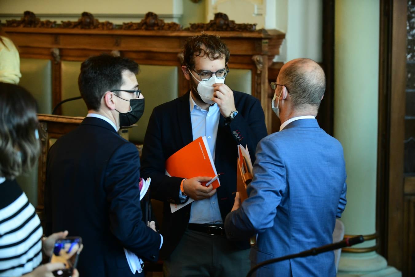 Fotos: Pleno en el Ayuntamiento de Valladolid