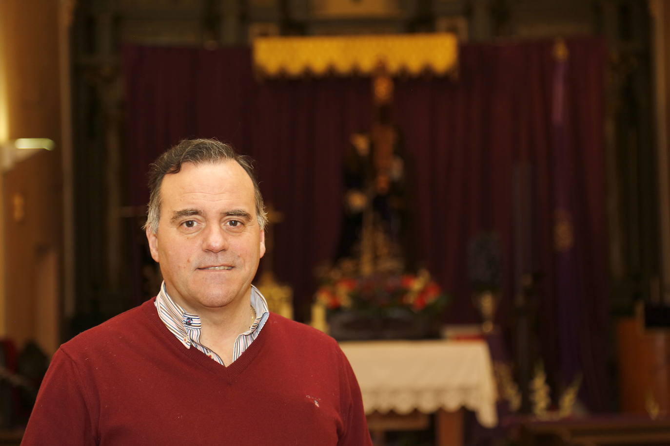 Domi Curiel, en los Nazarenos. 