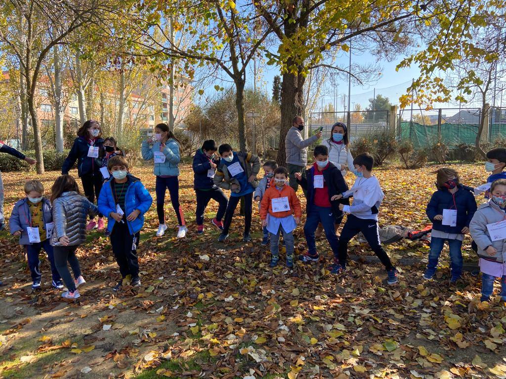 Fotos: Los alumnos del CEIP Parque Alameda bailan contra la obesidad