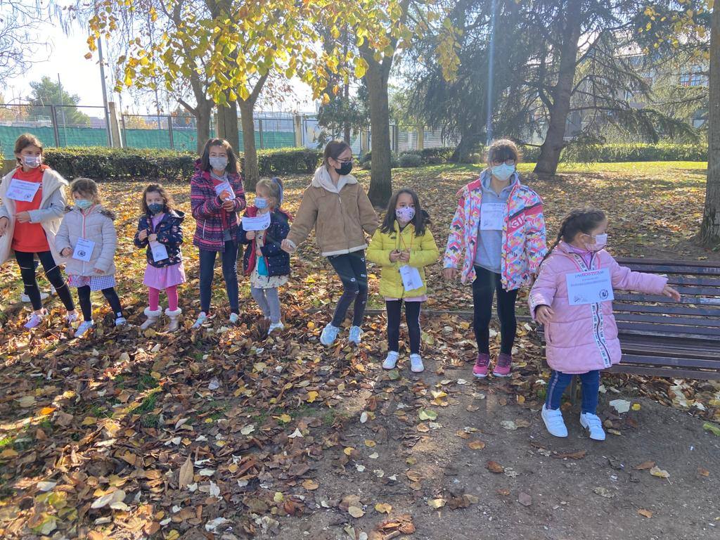 Fotos: Los alumnos del CEIP Parque Alameda bailan contra la obesidad
