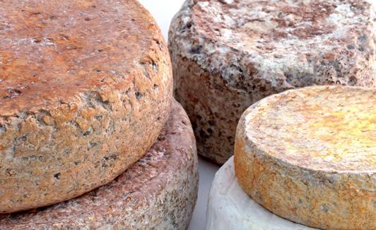 Quesos artesanales de Las Cortas. 