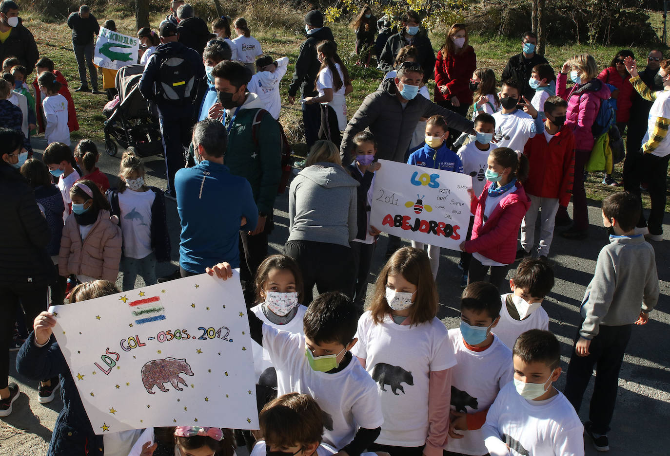 Inauguración del polideportivo de Trescasas. 