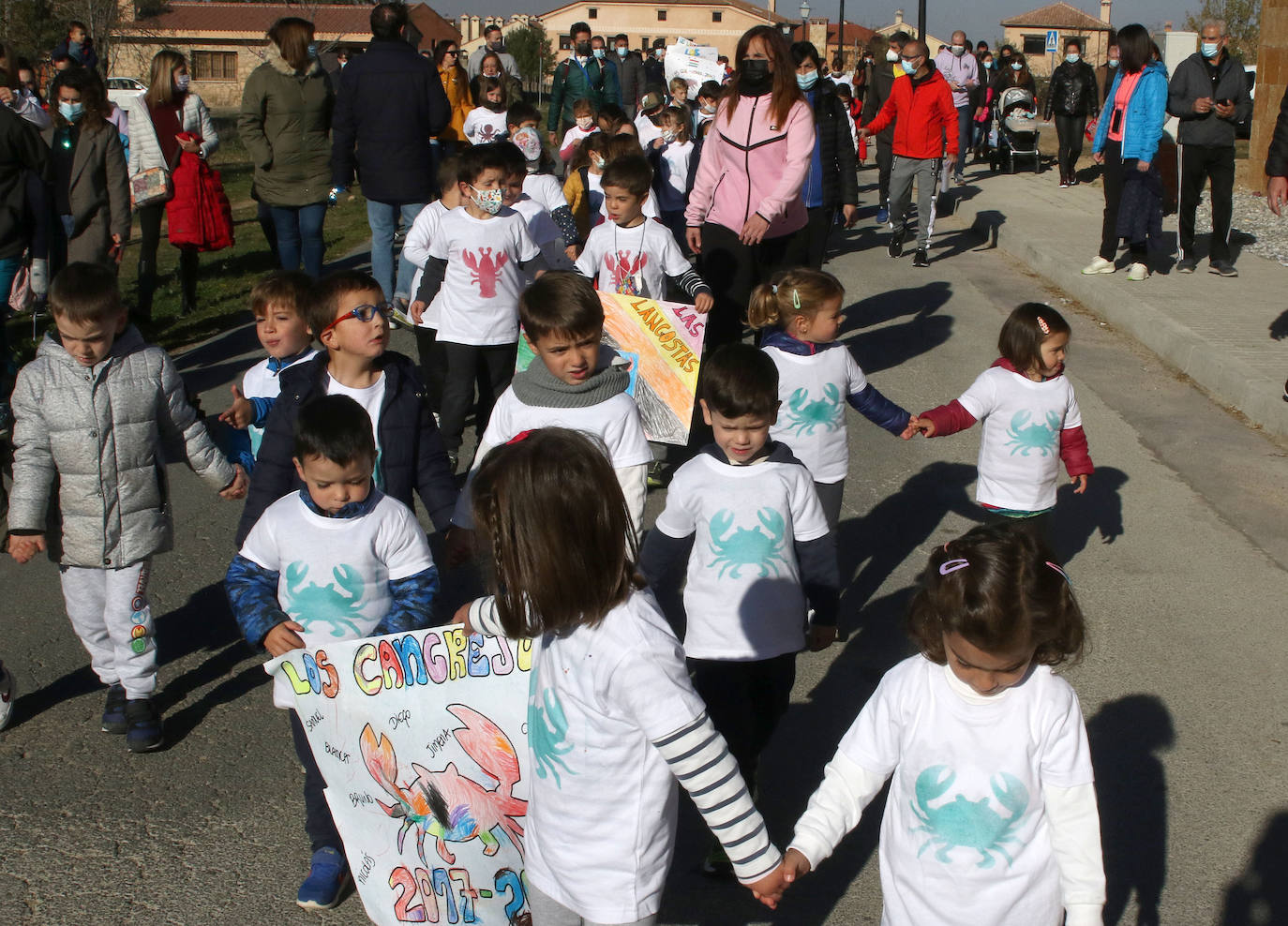 Inauguración del polideportivo de Trescasas. 