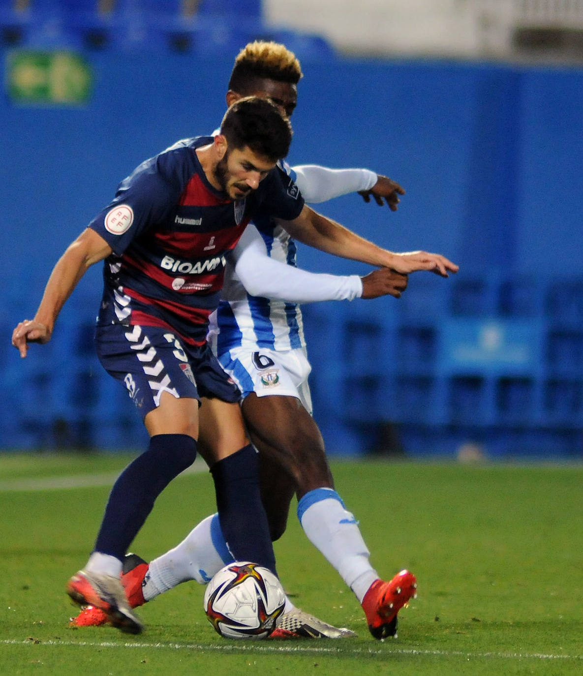 Derrota de la Gimástica en su visita al campo del Leganés. 