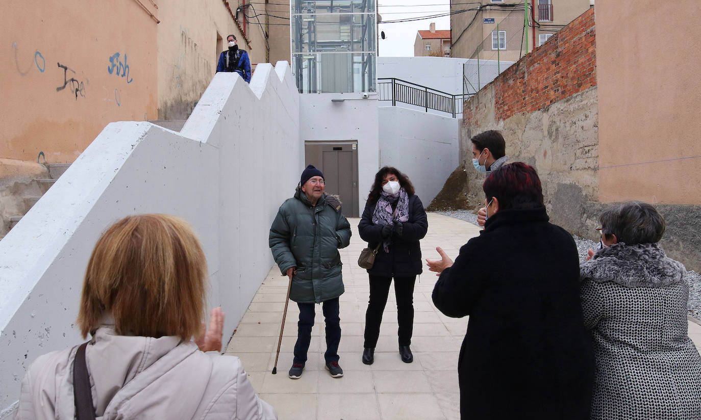 Inauguración de los ascensores de San José-El Palo Mirasierra 